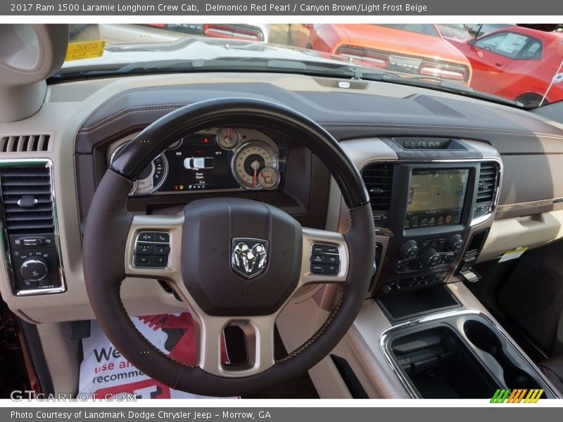 Dashboard of 2017 1500 Laramie Longhorn Crew Cab