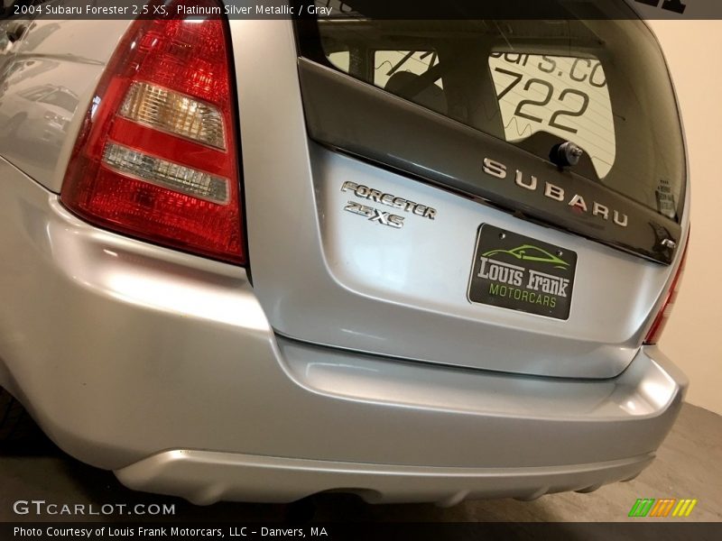 Platinum Silver Metallic / Gray 2004 Subaru Forester 2.5 XS