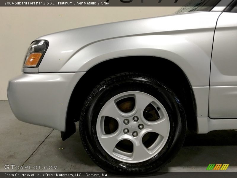 Platinum Silver Metallic / Gray 2004 Subaru Forester 2.5 XS