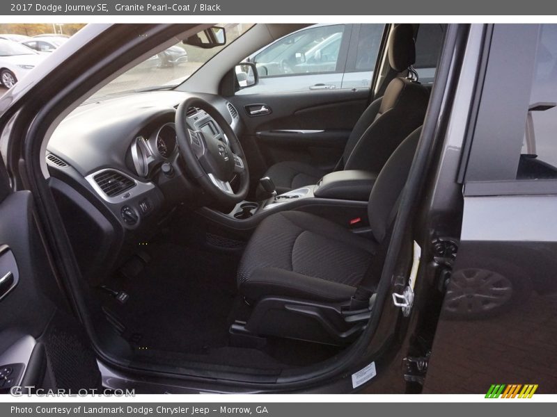 2017 Journey SE Black Interior