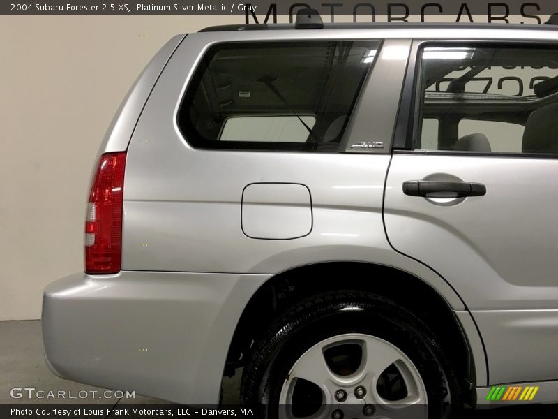 Platinum Silver Metallic / Gray 2004 Subaru Forester 2.5 XS