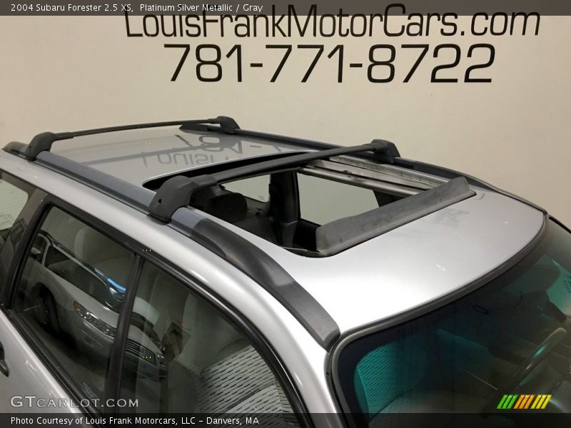 Platinum Silver Metallic / Gray 2004 Subaru Forester 2.5 XS