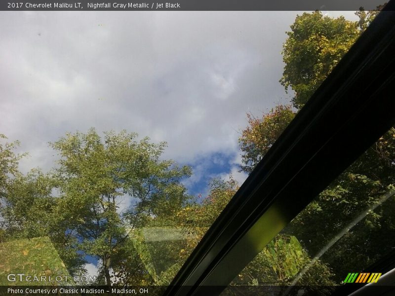 Nightfall Gray Metallic / Jet Black 2017 Chevrolet Malibu LT