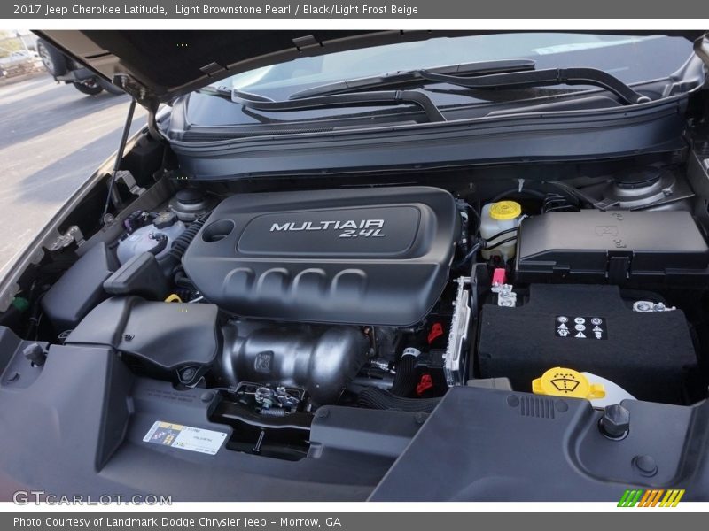  2017 Cherokee Latitude Engine - 2.4 Liter DOHC 16-Valve VVT 4 Cylinder