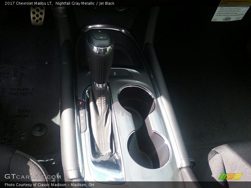 Nightfall Gray Metallic / Jet Black 2017 Chevrolet Malibu LT