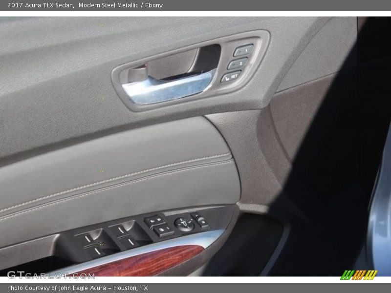 Modern Steel Metallic / Ebony 2017 Acura TLX Sedan