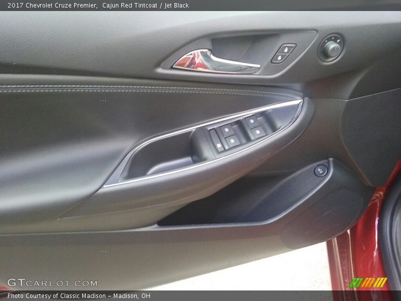 Cajun Red Tintcoat / Jet Black 2017 Chevrolet Cruze Premier