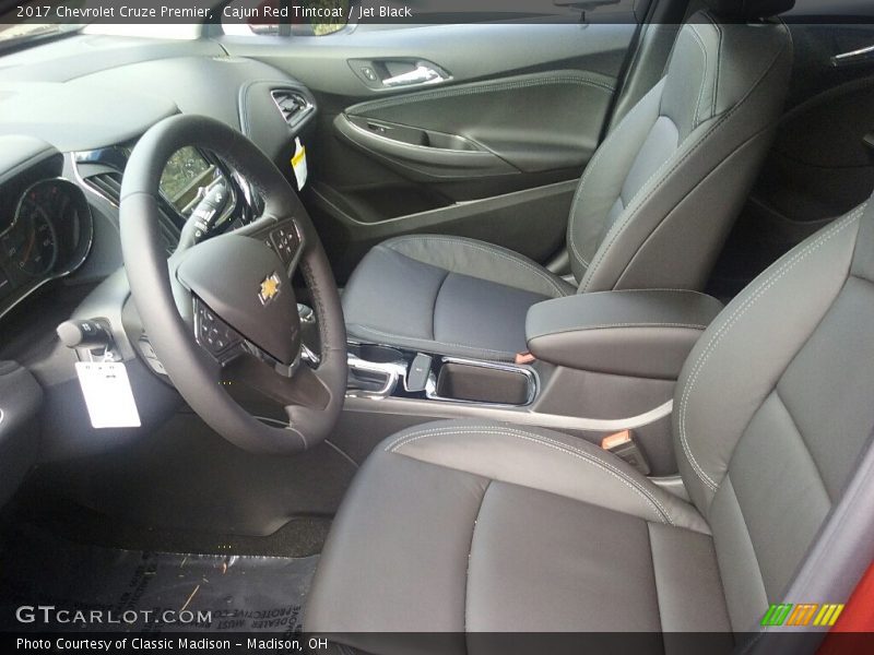 Cajun Red Tintcoat / Jet Black 2017 Chevrolet Cruze Premier
