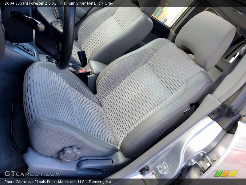 Platinum Silver Metallic / Gray 2004 Subaru Forester 2.5 XS