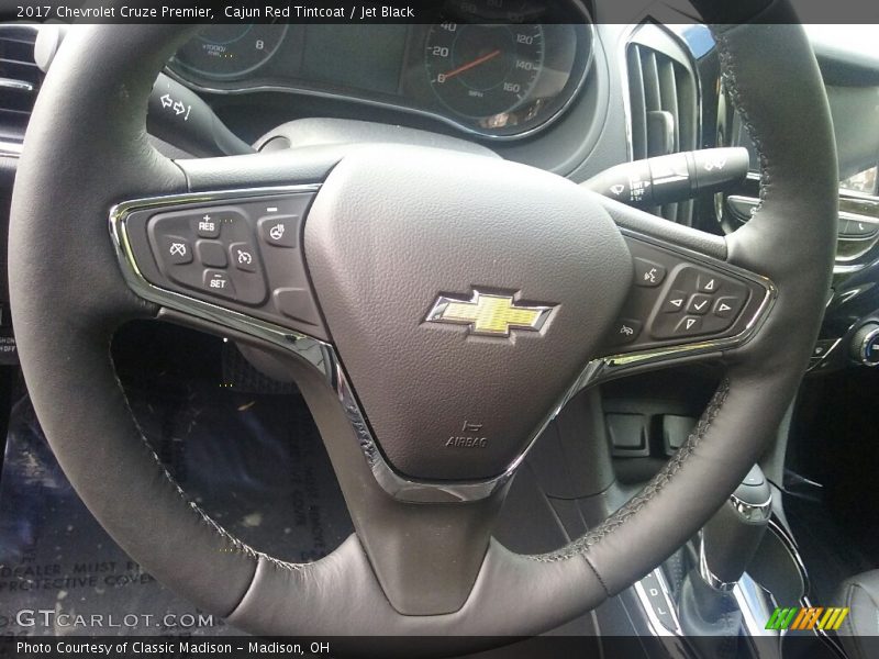 Cajun Red Tintcoat / Jet Black 2017 Chevrolet Cruze Premier