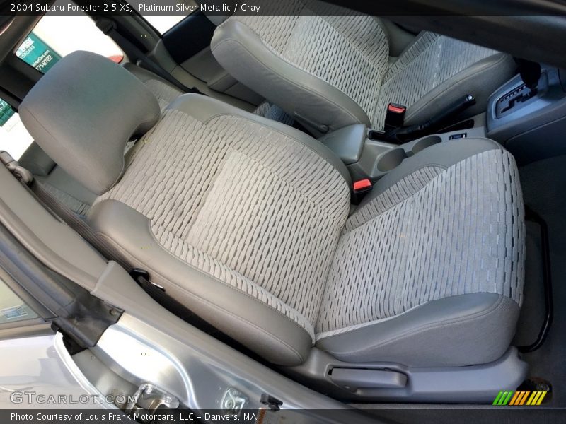 Platinum Silver Metallic / Gray 2004 Subaru Forester 2.5 XS