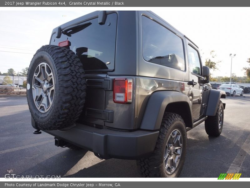 Granite Crystal Metallic / Black 2017 Jeep Wrangler Rubicon 4x4