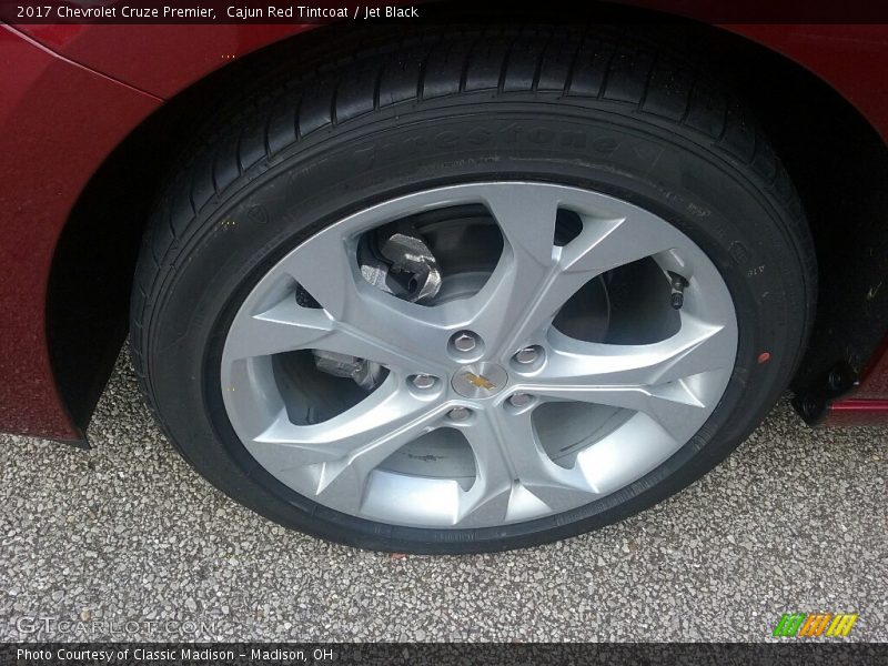 Cajun Red Tintcoat / Jet Black 2017 Chevrolet Cruze Premier