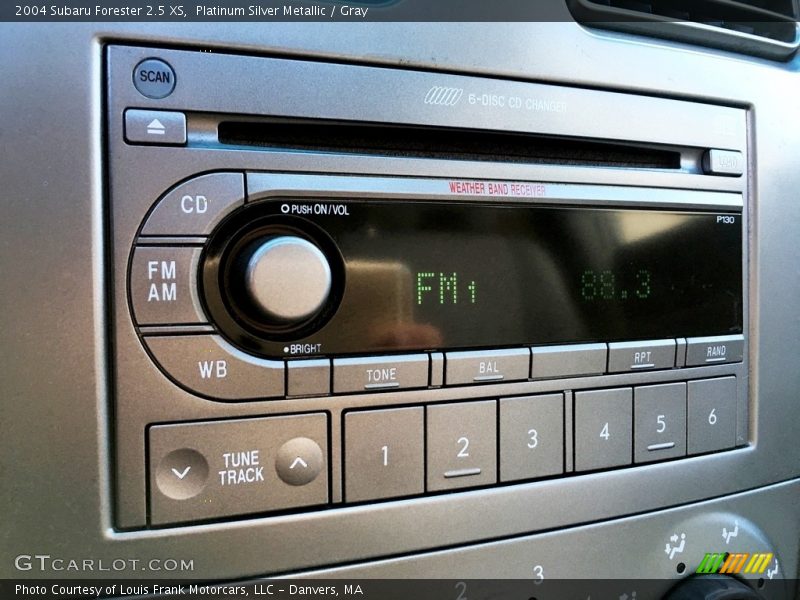 Platinum Silver Metallic / Gray 2004 Subaru Forester 2.5 XS