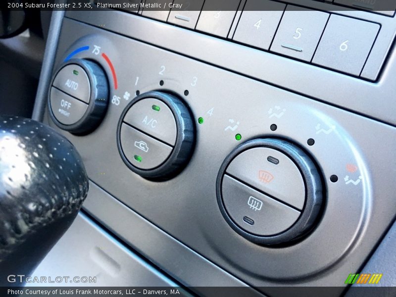 Platinum Silver Metallic / Gray 2004 Subaru Forester 2.5 XS