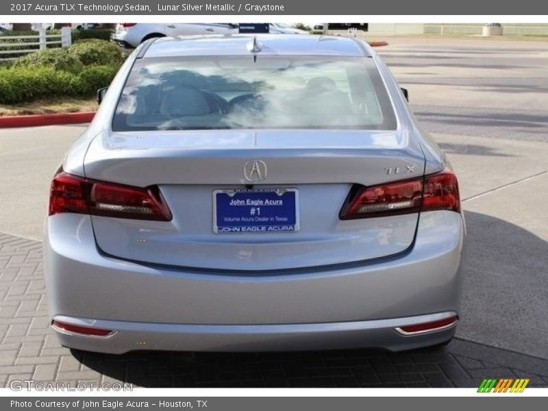 Lunar Silver Metallic / Graystone 2017 Acura TLX Technology Sedan