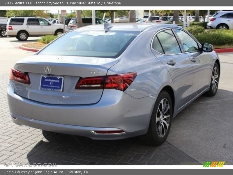 Lunar Silver Metallic / Graystone 2017 Acura TLX Technology Sedan