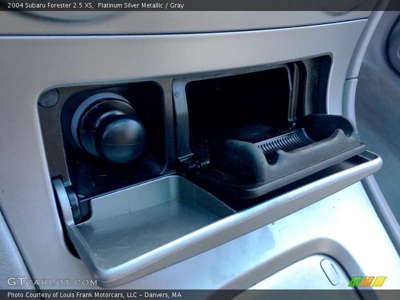 Platinum Silver Metallic / Gray 2004 Subaru Forester 2.5 XS
