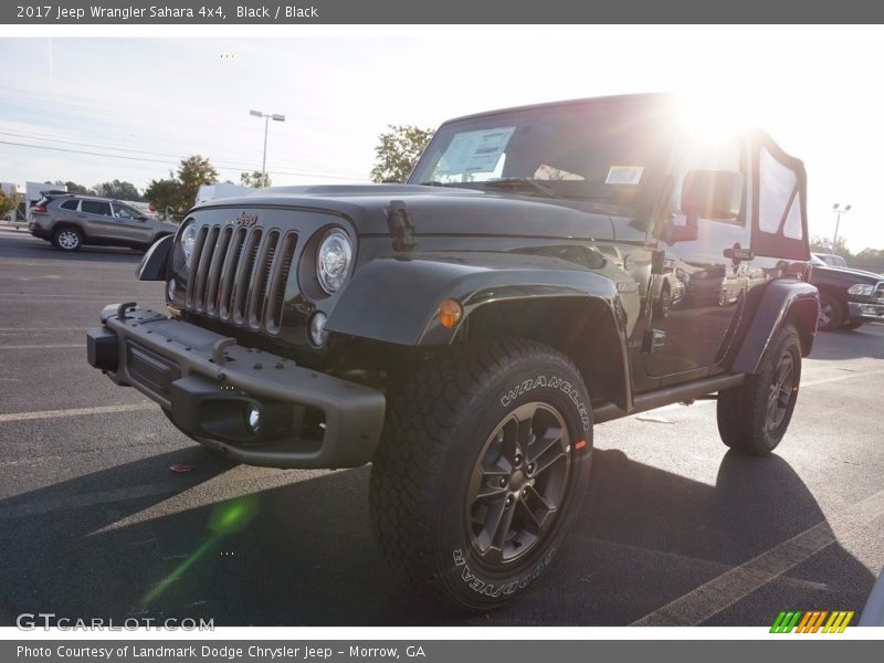 Black / Black 2017 Jeep Wrangler Sahara 4x4
