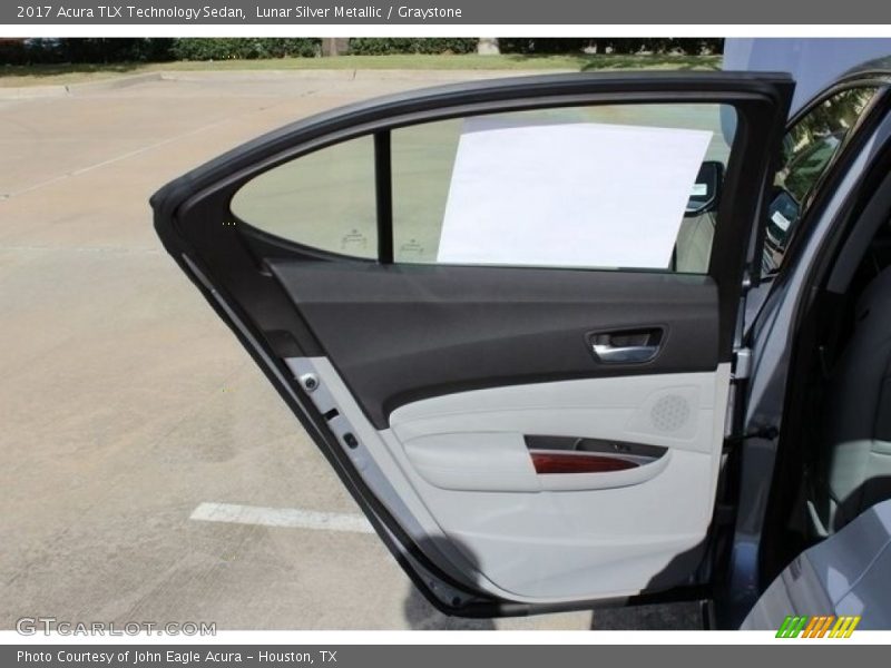 Lunar Silver Metallic / Graystone 2017 Acura TLX Technology Sedan