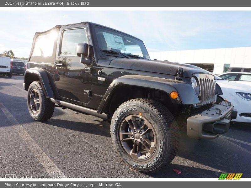 Black / Black 2017 Jeep Wrangler Sahara 4x4