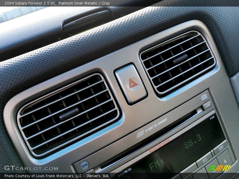 Platinum Silver Metallic / Gray 2004 Subaru Forester 2.5 XS