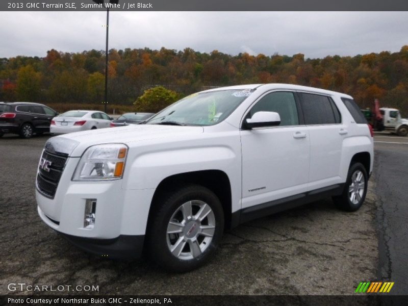 Summit White / Jet Black 2013 GMC Terrain SLE
