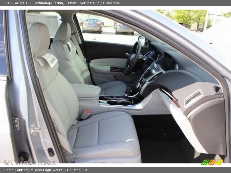 Lunar Silver Metallic / Graystone 2017 Acura TLX Technology Sedan