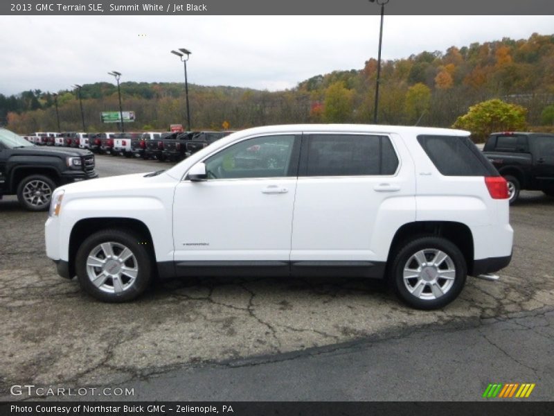 Summit White / Jet Black 2013 GMC Terrain SLE