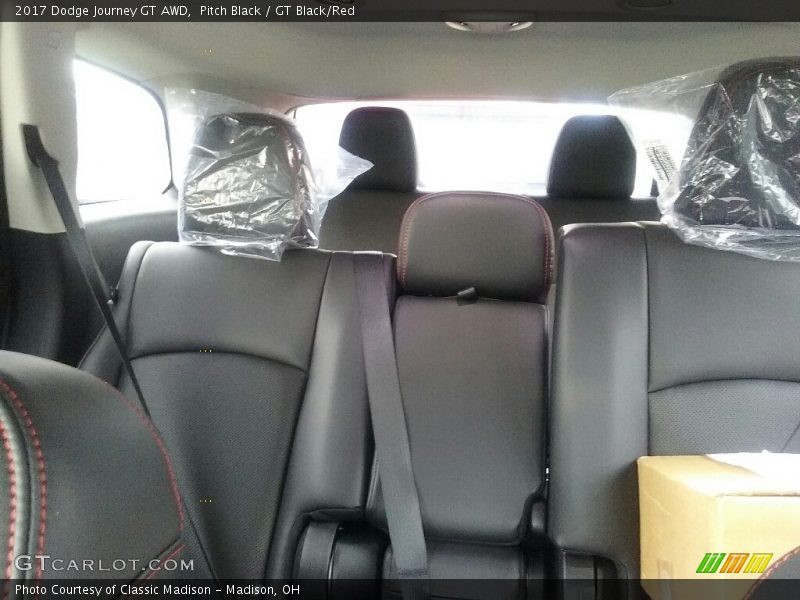 Rear Seat of 2017 Journey GT AWD