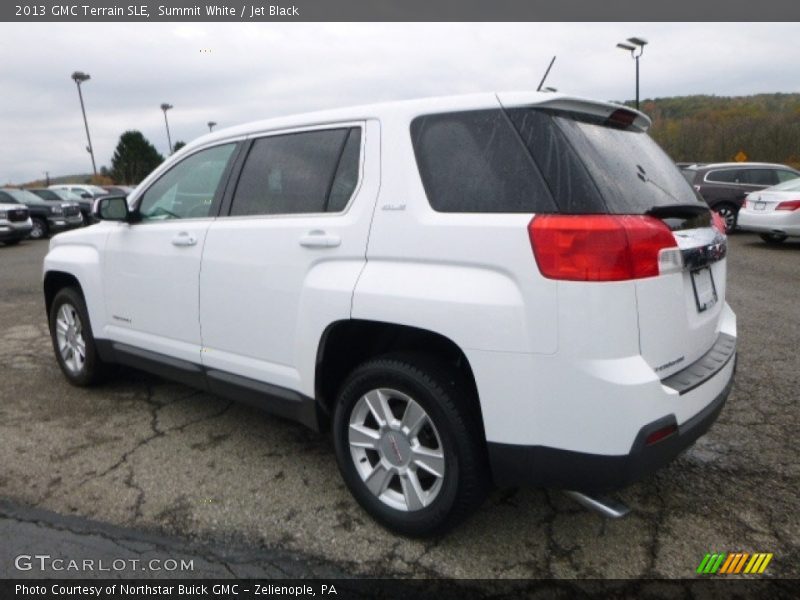 Summit White / Jet Black 2013 GMC Terrain SLE