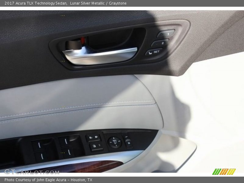Lunar Silver Metallic / Graystone 2017 Acura TLX Technology Sedan