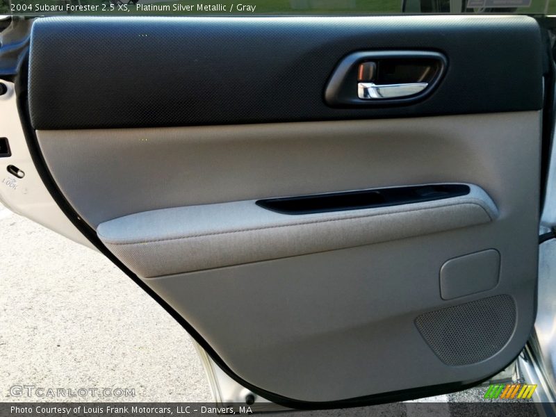 Platinum Silver Metallic / Gray 2004 Subaru Forester 2.5 XS