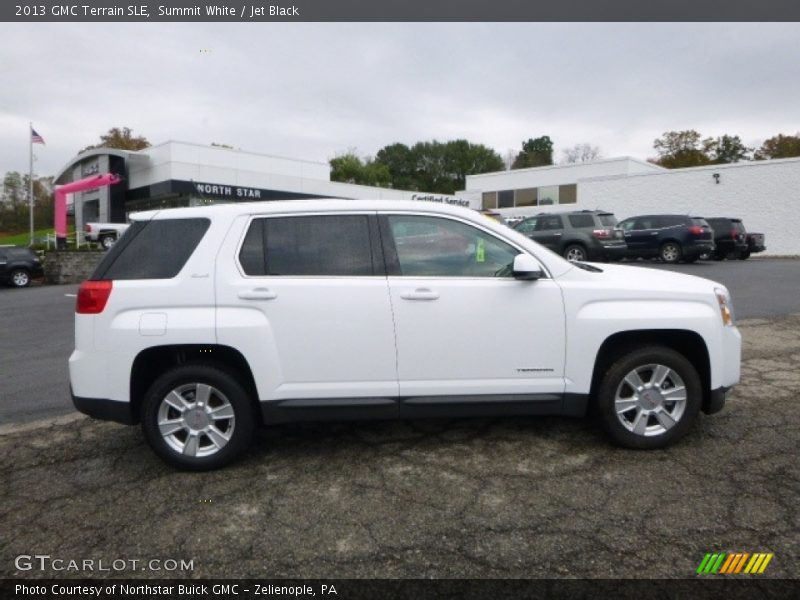 Summit White / Jet Black 2013 GMC Terrain SLE