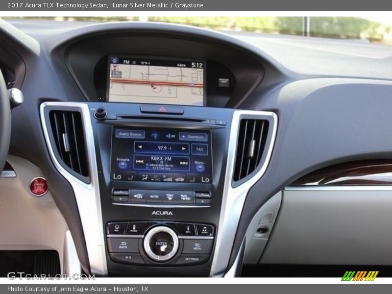 Lunar Silver Metallic / Graystone 2017 Acura TLX Technology Sedan