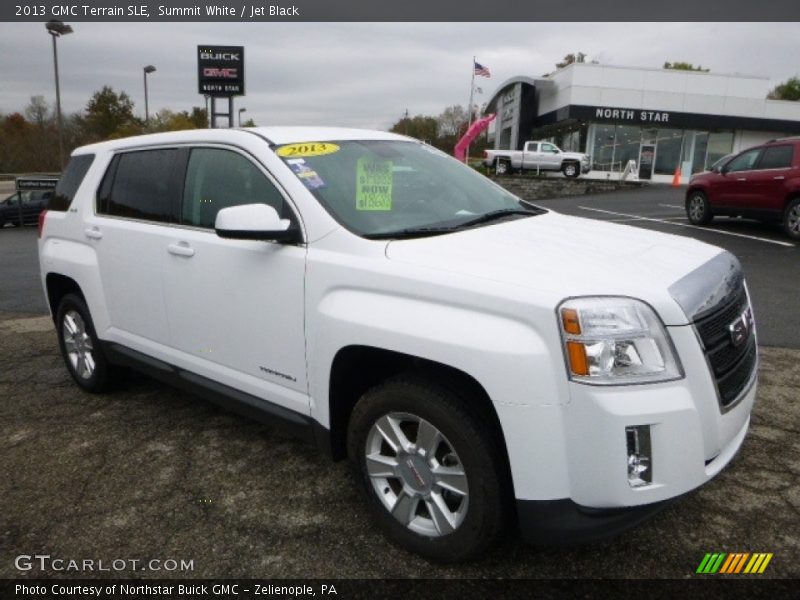 Summit White / Jet Black 2013 GMC Terrain SLE