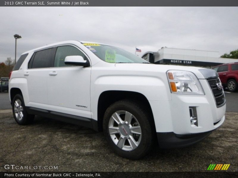 Summit White / Jet Black 2013 GMC Terrain SLE