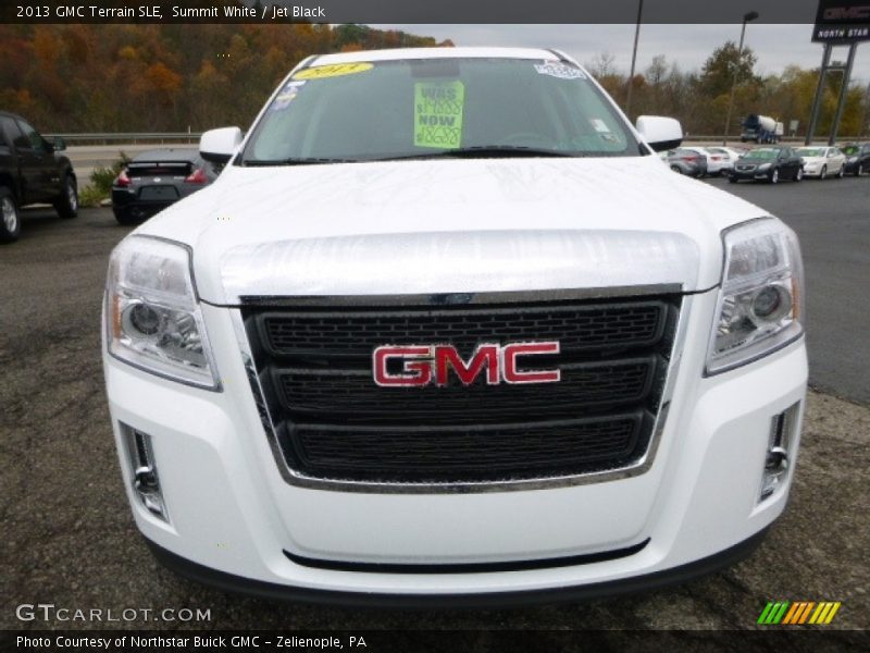 Summit White / Jet Black 2013 GMC Terrain SLE