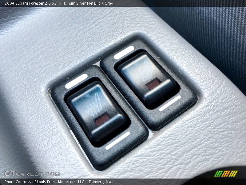 Platinum Silver Metallic / Gray 2004 Subaru Forester 2.5 XS