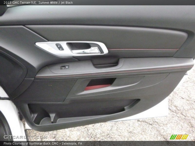 Summit White / Jet Black 2013 GMC Terrain SLE