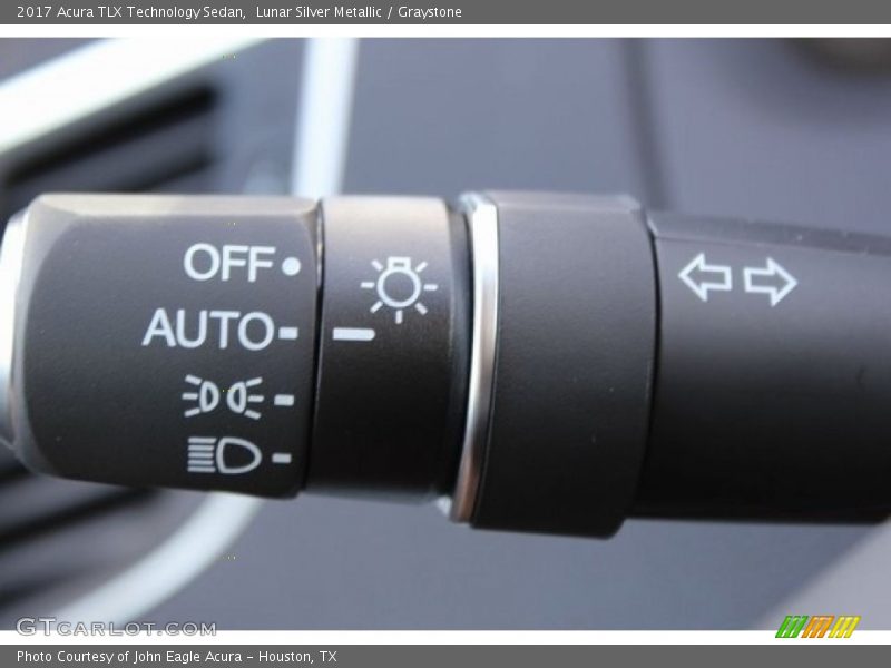 Lunar Silver Metallic / Graystone 2017 Acura TLX Technology Sedan