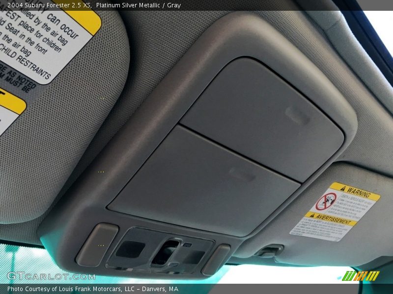 Platinum Silver Metallic / Gray 2004 Subaru Forester 2.5 XS