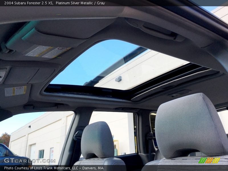 Platinum Silver Metallic / Gray 2004 Subaru Forester 2.5 XS