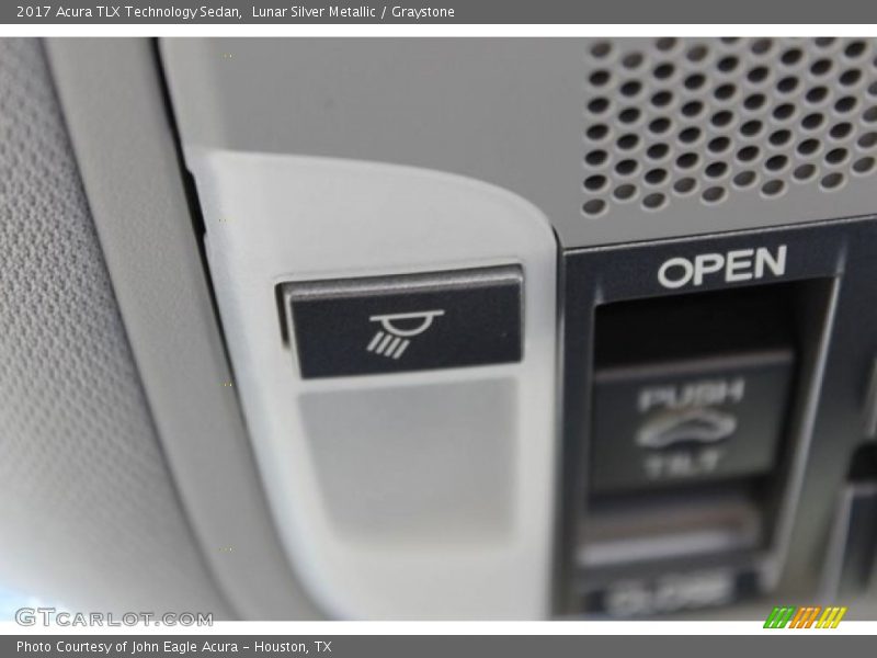 Lunar Silver Metallic / Graystone 2017 Acura TLX Technology Sedan