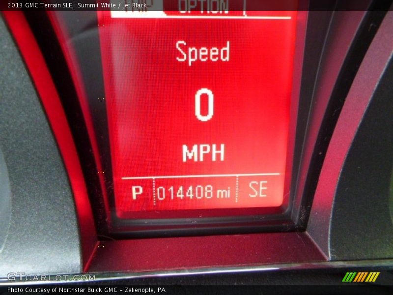 Summit White / Jet Black 2013 GMC Terrain SLE
