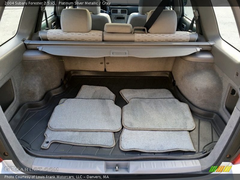 Platinum Silver Metallic / Gray 2004 Subaru Forester 2.5 XS