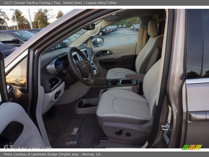 Molten Silver / Cognac/Alloy/Toffee 2017 Chrysler Pacifica Touring L Plus