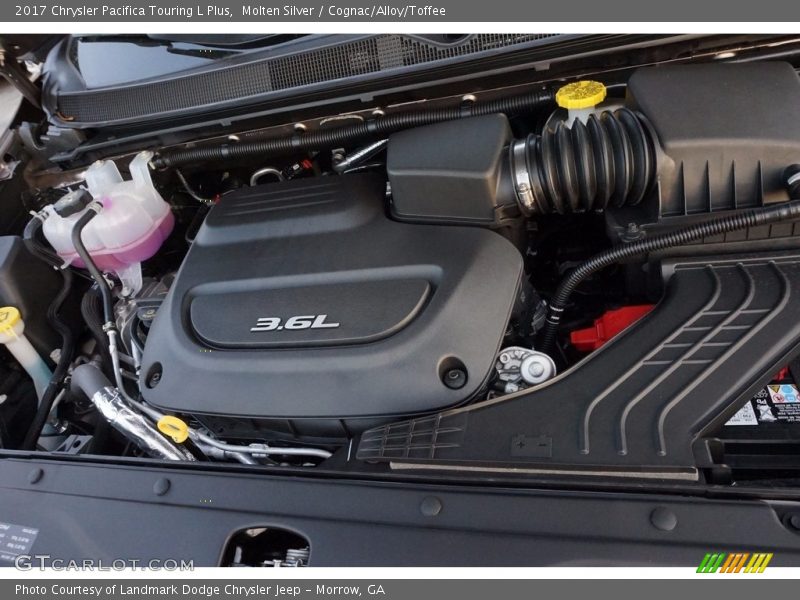 Molten Silver / Cognac/Alloy/Toffee 2017 Chrysler Pacifica Touring L Plus