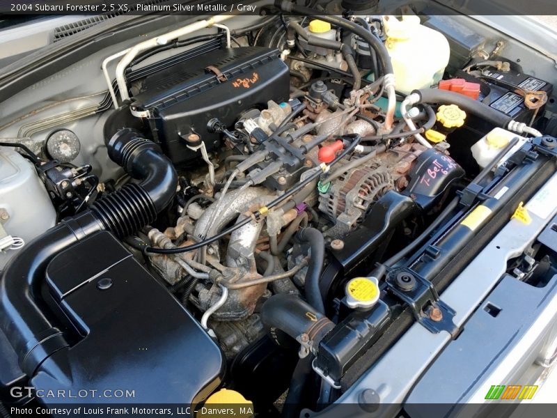Platinum Silver Metallic / Gray 2004 Subaru Forester 2.5 XS