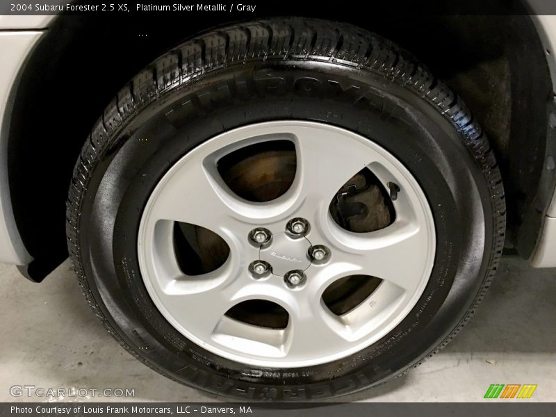 Platinum Silver Metallic / Gray 2004 Subaru Forester 2.5 XS